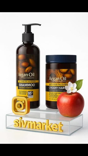 شامپو و ماسک مو آرگان