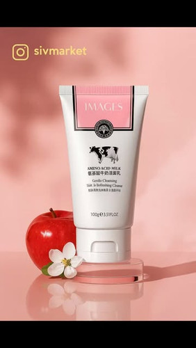 فوم شستشو شیر پاک کن "Amino Acid Milk" از برند IMAGES نوازش کن! مح